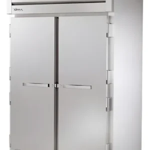 GABINETE CALIENTE DOS PUERTAS SOLIDAS DE ACERO INOXIDABLE 208/240 V MEDIDA: 52 5/8 X 35 1/4 X 84 1/8 PG STG2H-2S TRUE