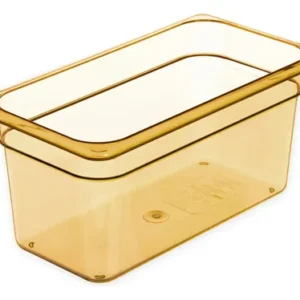 Inserto Tercio 6 Pg Color Ambar Alta Temperatura Cambro