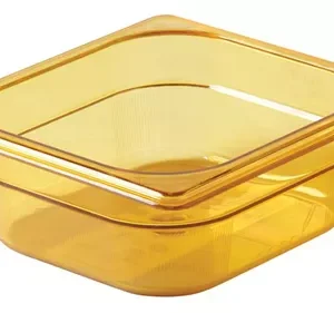 Inserto Sexto 2 1/2 Pg Color Ambar Alta Temperatura Cambro
