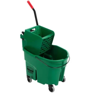 TINA TRAPEADOR CON EXPRIMIDOR 35 QT COLOR VERDE LAVEX JANITORIAL