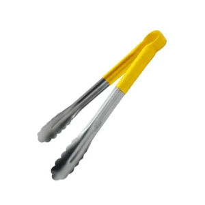 PINZA ACERO INOX CUBIERTA PLASTICO 12 PG AMARILLO 4781250 JACOBS PRIDE VOLLRATH