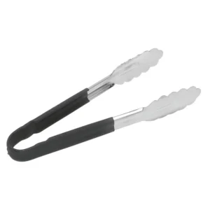 PINZA ACERO INOX CUBIERTA PLASTICO 9 PG NEGRA CHOICE (PRECIO POR 12 PIEZAS)