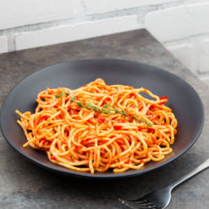 PLATO MATE NEGRO REDONDO PASTA 23CM (PRECIO POR 18 PIEZAS)