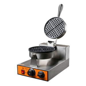 Wafflera Americana Sencilla Wame-1 Gabinete En Acero Inoxidable 25 X 32.5 X 26 Cm