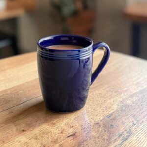 Taza Tarro Mug 12 Oz Azul Marino Ceramica (Caja con 24 piezas)