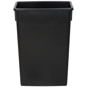 CONTENEDOR RECTANGULAR LAVEX 23 GAL COLOR NEGRO