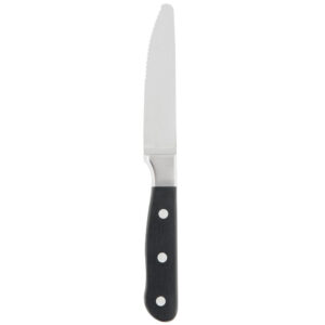 Cuchillo Mesa Sierra Mango de Plastico 9 5/8 pg Deluxe Chop House 201 2694 Marca World (Precio por docena)