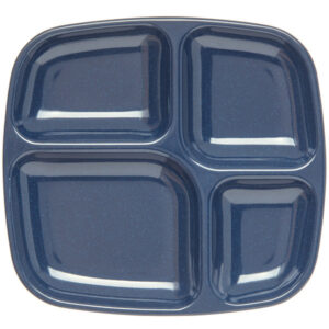 CHAROLA DE 4 COMPARTIMENTOS 10 1/2 X 9 1/2 PG MODELO 43986CBL COLOR AZUL MARCA CARLISLE