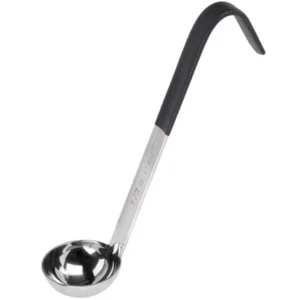 Cucharon Corto 0.5 Oz Acero Inoxidable Una Pieza Mango Negro Jacobs Pride 4980020 Vollrath