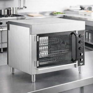 Horno rosticero asador electrico de sobre mesa con 4 cestas para 8 pollos - 208-240V, 2884-3840W Vollrath