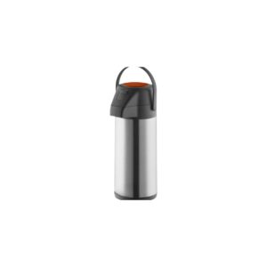 TERMO ACERO INOXIDABLE DE 3 LITROS DE BOTON NARANJA PARA DESCAFEINADO