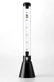 TORRE DE CERVEZA 100 OZ (2.9 LTS) COLOR NEGRO 35 X 7 1/4 X 3 1/2 PG CHOICE