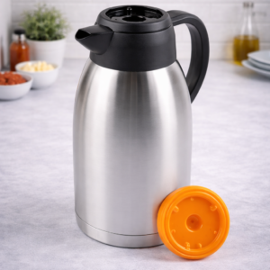JARRA PARA CAFE DESCAFEINADO INSULADA DE ACERO INOXIDABLE DE 1.9 LTS (64oz)