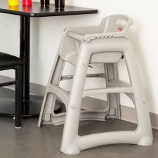 PERIQUERA DE PLASTICO PARA BEBE FG781408PLAT SIN RUEDAS SIN CHAROLA RUBBERMAID