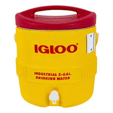 DISPENSADOR DE BEBIDAS 2 GAL (7.5 LTS) TERMICO CON LLAVE COLOR AMARILLO/ROJO IGLOO