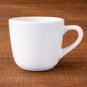 TAZA ALTA EXPRESS CAPACIDAD DE 104 ML (3.5 OZ) MARCA ECOR BLANCO BRILLANTE (CAJA CON 36 PIEZAS)