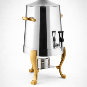 CHAFER PARA CAFE 3 GALONES (48 TAZAS) TERMINADOS DORADOS CHOICE