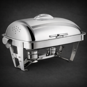 CHAFER ENTERO 9 QT (8.6LTS) TERMINADO EN ACERO INOXIDABLE 59.69 X 43.18 X 31.75 CM 49520 VOLLRATH