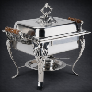 CHAFER MEDIO 4 QT ECOR TAPA CON AGARRADERA Y TERMINADOS CLASICOS DL801A CHOICE