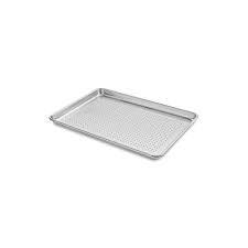 CHAROLA ALUMINIO 18 x 26 PG (45 x 65 CM) PERFORADA CALIBRE 19 CHOICE (PRECIO POR 12 PIEZAS)