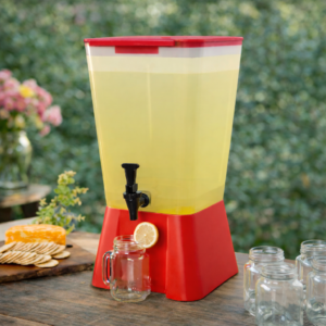 Dispensador de 5 Galones Roja Beverage /
