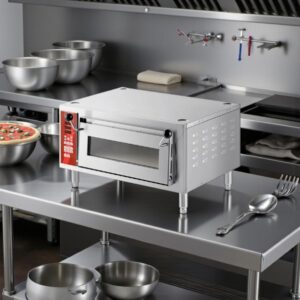 HORNO PARA PIZZA ELECTRICO 16 PG LA PIZZA USO COMERCIAL HORNO APILABLE CONTROLES DIGITALES MEDIDAS: 28 X 23 1/4 X 15 3/4 PG, 120 V DE 1,700 W AVANTCO