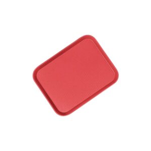 CHAROLA DE 14 X 18 PULGADAS COLOR ROJO CAMBRO (PRECIO POR 12 PIEZAS)