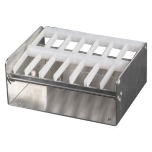 Dispensador de etiquetas metalico elevado de 7 ranuras de 1 pg IT110806 DayMark