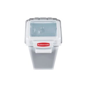 CAJA PARA INGREDIENTES Y GRANOS DE 6.3 GALONES (22.7 LTS) CON CUCHARON FG9G5700WHT RUBBERMAID