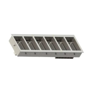 Mesa Caliente Para Empotrar Capacidad 6 Insertos Enteros de 4 Pg de Profundidad, controles infinitos de 208-240V Modelo FC-4DH-06208-I Vollrath