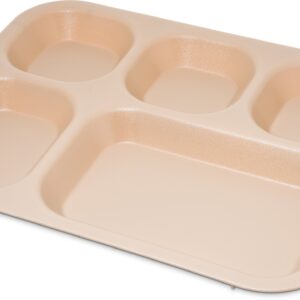 CHAROLA DE 5 COMPARTIMENTOS 11/16 x 13 7/8 PG MARCA CAMBRO MODELO 14105CPTN (PRECIO POR 24 PIEZAS) TIEMPO DE ENTREGA DE 5 A 7 SEMANAS