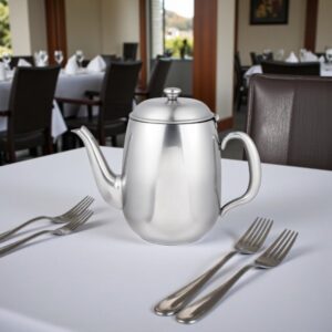 Cafetera/tetera 68 oz Orion de acero inoxidable con acabado de espejo 46596 Vollrath