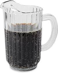 JARRA DE POLICARBONATO 64 OZ (1.89 LTS) CHOICE (PRECIO POR 4 PIEZAS)