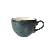 TAZA CAFE 10.5 OZ (310 ML) GEODE AZURE TUXTON (PRECIO POR 24 PIEZAS)