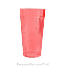 VASO DE POLICARBONATO DE 14 OZ BELIZE COLOR ROJO (CAJA CON 12 PIEZAS)
