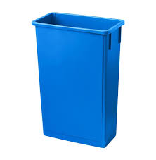 CONTENEDOR RECTANGULAR LAVEX 23 GAL COLOR AZUL