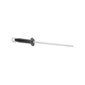 Chaira Afiladora de cuchillos de 10 Pg de corte regular con mango de plastico negro 7.8991.2 Victorinox