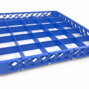 Extension Azul de 25-Compartimentos con  (Medida del Compartimento: DIAMETRO MAXIMO 3 5/8 PG  ALTURA MAXIMA 1 1/8 PG)
