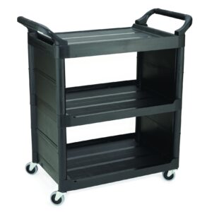 CARRO DE SERVICIO RUBBERMAID 40 X 20 X 37 PG PLASTICO, CERRADO 3 PANELES