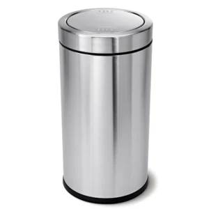 CONTENEDOR DE BASURA TIPO BALANCIN ACERO INOX 14 13/16 X 14 13/16 X 29 1/4 DE 15 GAL
