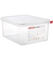 CONTENEDOR HERMETICO MEDIO DE 6 PG CON TAPA 10.5 qt (30X25.4X15 cm) ARAVEN