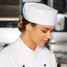 GORRO PARA CHEF 2.5 PG DE ALTURA COLOR BLANCO (PRECIO POR 6 PIEZAS)