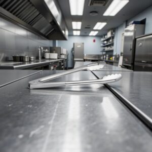 PINZA DE ACERO INOXIDABLE 12 PG CAL 20 USO RUDO 47312 VOLLRATH