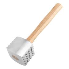 ABLANDADOR TIPO MARTILLO CON MANGO DE MADERA 12 1/2 PG CHOICE (PRECIO POR 3 PIEZAS)