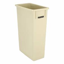CONTENEDOR RECTANGULAR LAVEX 23 GAL COLOR BEIGE