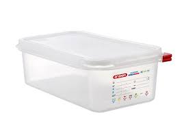 CONTENEDOR HERMETICO ENTERO DE 8 PG CON TAPA 29.6 qt (53X32X20 cm) ARAVEN