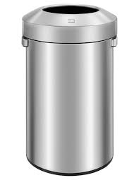 Contenedor decorativo Refine 21 galones Acero Inoxidable Rubbermaid