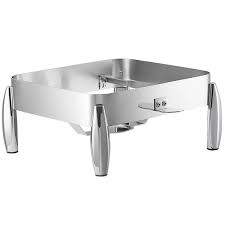 BASE PARA CHAFER CUADRADA MODELO MANCHESTER 6QT CON PORTA LATA