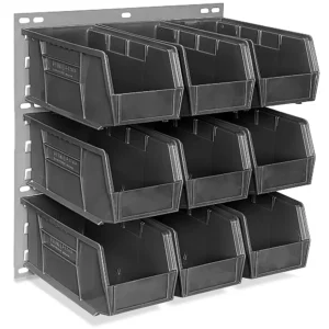 ORGANIZADOR DE CONDIMENTOS DE 3 NIVELES MEDIDAS: 18 x 12 x 19 PG CON 9 CONTENEDORES DE 3.5 QT MOD. 381109LG CARLISLE