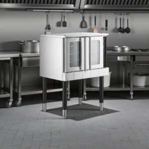 HORNO DE CONVECCION ELECTRICO DE UNA PLATAFORMA CON 3 CHAROLAS CON PATAS 240V, TRIFASICO EC1-D MAINSTREET